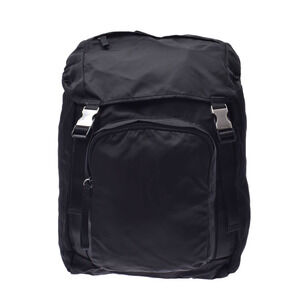 PRADA Black Nylon Backpack Daypack